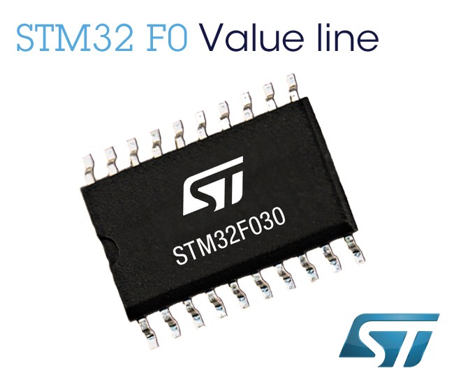 ST发布全新STM32超值系列微控制器